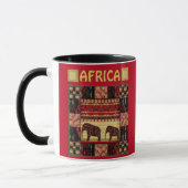 Afrikanisches Patchwork Tasse (Links)