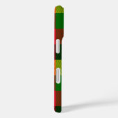 Afrikanisches Rasta-Reggae-Farben Karomuster Desig Case-Mate iPhone Hülle (Rückseite / Rechts)
