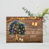 Afrikanisches Safari-Land Save The Date (Stehend Vorderseite)