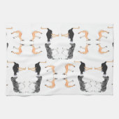 Afrikanisches Safari Teetuch Geschirrtuch (Horizontal)