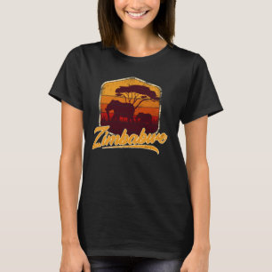 Afrikanisches Sambia, Simbabwe T-Shirt