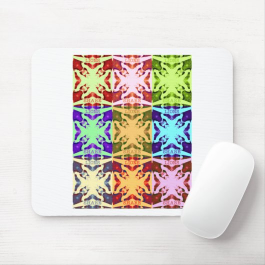 Afrikanisches Schachbrettmuster - Kunstkultur Mousepad (Mit Mouse)