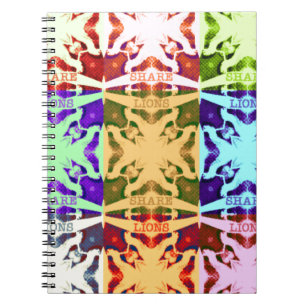 Afrikanisches Schachbrettmuster - Kunstkultur Notizblock