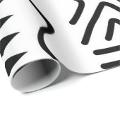 Afrikanisches Schmuckpapier Geschenkpapier (Rolleneckpunkt)