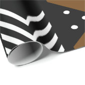 Afrikanisches Schmuckpapier Geschenkpapier (Rolleneckpunkt)