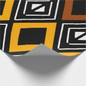 Afrikanisches Schmuckpapier Geschenkpapier (Ecke)