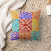 Afrikanisches Schmucktuch Inspiriert | Colorful Bo Kissen (Decke)
