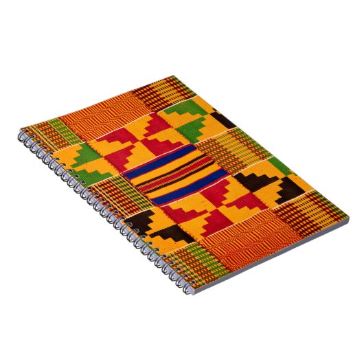 Afrikanisches SpiralNotebook Notizblock (Rechte Seite)