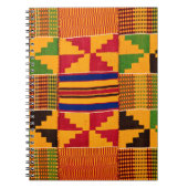 Afrikanisches SpiralNotebook Notizblock (Vorderseite)