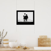 Afrikanisches Sprichwort Poster (Küche)