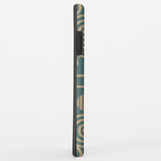 afrikanisches Stamm Case-Mate iPhone Hülle (Hinten/Rechts)