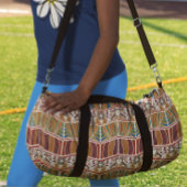 Afrikanisches Stammdesign Duffle Bag