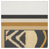Afrikanisches Stammes-Designer-Fabric Stoff (Muster)