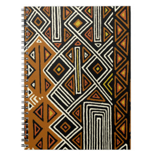 Afrikanisches Stammes-Kuba-Design Notizblock
