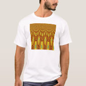 Afrikanisches Stammes- Motiv T-Shirt (Vorderseite)