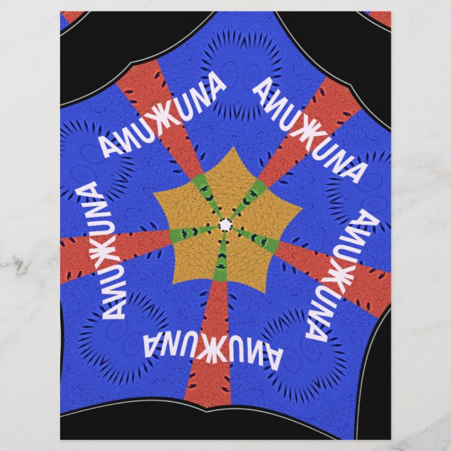 Afrikanisches Stammesdesign: Hakuna Matata (Vorderseite)