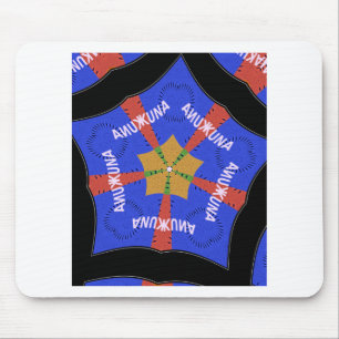 Afrikanisches Stammesdesign: Hakuna Matata Mousepad
