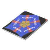 Afrikanisches Stammesdesign: Hakuna Matata Notizblock (Rotiert)