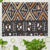 Afrikanisches Stammesdesign Küchentuch (Gefaltet)