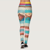 Afrikanisches Stammesdesign Leggings (Rückseite)