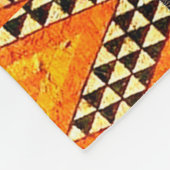 afrikanisches Stammesgebiet Fleecedecke (Ecke)