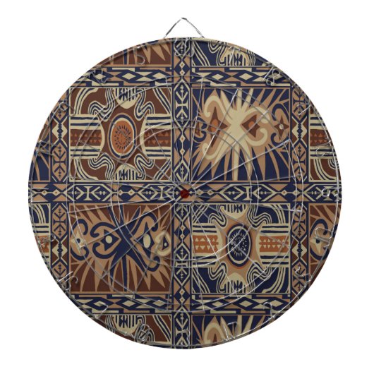 Afrikanisches Stammeskollaps Dartscheibe (vorne)