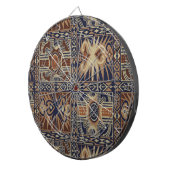 Afrikanisches Stammeskollaps Dartscheibe (Vorderseite rechts)