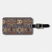 Afrikanisches Stammeskollaps Gepäckanhänger (Vorderseite horizontal)