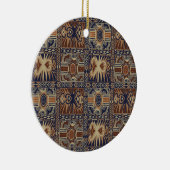 Afrikanisches Stammeskollaps Keramik Ornament (Rechts)