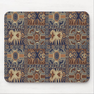 Afrikanisches Stammeskollaps Mousepad
