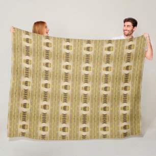 afrikanisches Stammesmuster Fleecedecke