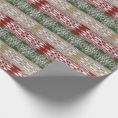 Afrikanisches Stammesmuster Geschenkpapier (Ecke)