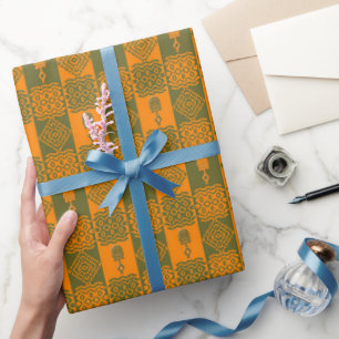 afrikanisches Stammesmuster Geschenkpapier