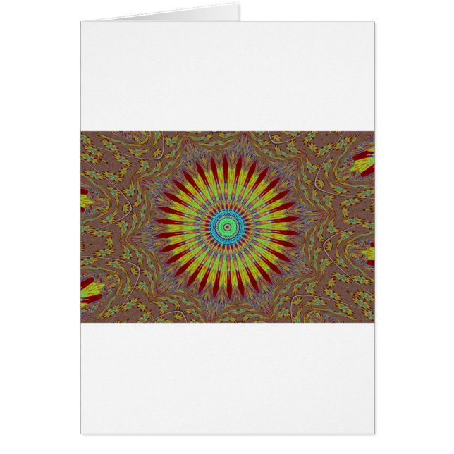 Afrikanisches Stammesmuster mit iranischem Teppich (Vorne)