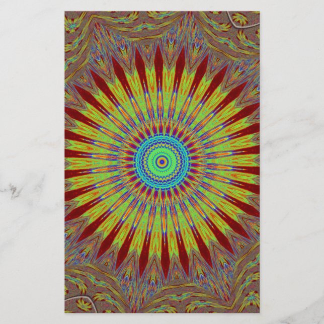 Afrikanisches Stammesmuster mit iranischem Teppich (Vorderseite)