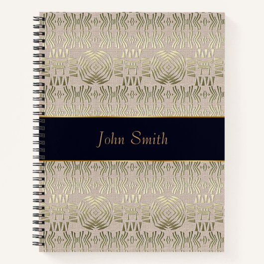 afrikanisches Stammesmuster. Notizblock (Vorderseite)