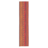 Afrikanisches Stammesmuster-Party Kurzer Tischläufer (Vorderseite)