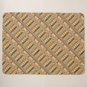 Afrikanisches Stammesmuster Sherpadecke (Vorderseite (Horizontal))