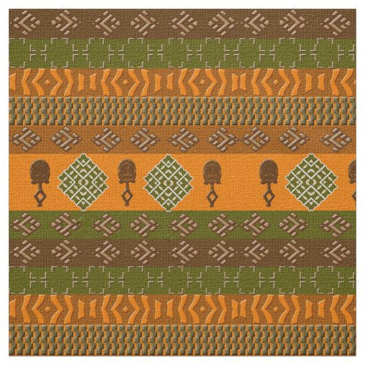 afrikanisches Stammesmuster Stoff (Muster)