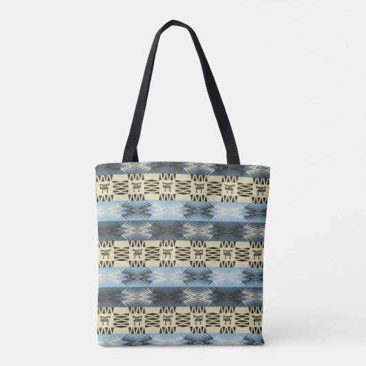 afrikanisches Stammesmuster Tasche (Rückseite)