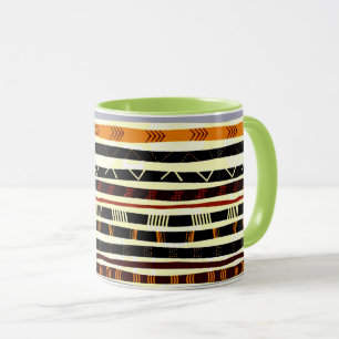 Afrikanisches Stammesmuster Tasse