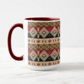 afrikanisches Stammesmuster Tasse (Links)