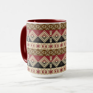 afrikanisches Stammesmuster Tasse