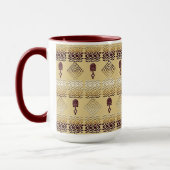 afrikanisches Stammesmuster Tasse (Links)