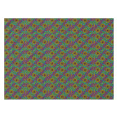 Afrikanisches Stammesmuster Tischdecke (Vorderseite (Horizontal))