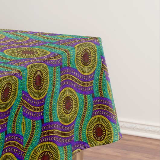 Afrikanisches Stammesmuster Tischdecke (Beispiel)