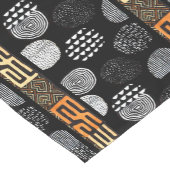 Afrikanisches Stammestümchen Kurzer Tischläufer (Ecke)