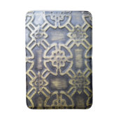 afrikanisches Stoffmuster Badematte (Vorderseite Vertikal)