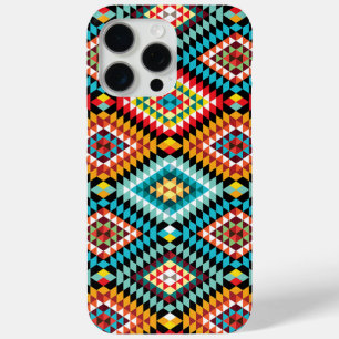 Afrikanisches Stoffmuster iPhone 15 Pro Max Hülle