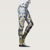 afrikanisches Stoffmuster Leggings (Rechts)